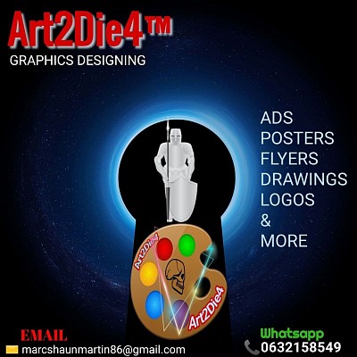 Art2Die4 ™ Digital Products and Services Advert
